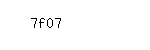 Captcha: 7f07